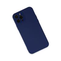 Newface iPhone 12 Pro Kılıf Lansman Glass Kapak - Sky Blue