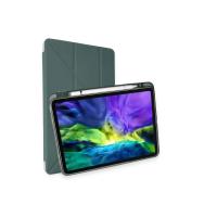 Newface iPad Pro 11 (2018) Kılıf Kalemlikli Mars Tablet Kılıfı - Koyu Yeşil
