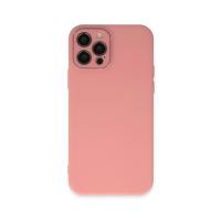 Newface iPhone 12 Pro Max Kılıf Lansman Glass Kapak - Pembe