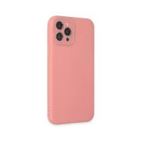 Newface iPhone 12 Pro Max Kılıf Lansman Glass Kapak - Pembe