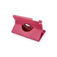 Newface iPad Mini 1 Kılıf 360 Tablet Deri Kılıf - Pembe