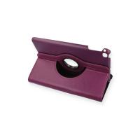 Newface iPad Mini 4 Kılıf 360 Tablet Deri Kılıf - Mürdüm