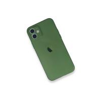 Newface iPhone 12 Mini Kılıf PP Ultra İnce Kapak - Yeşil