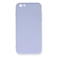 Newface iPhone 6 Plus Kılıf Nano içi Kadife Silikon - Lila
