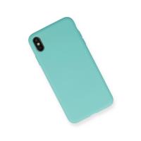 Newface iPhone XS Max Kılıf Nano içi Kadife Silikon uaz