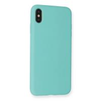 Newface iPhone XS Max Kılıf Nano içi Kadife Silikon uaz