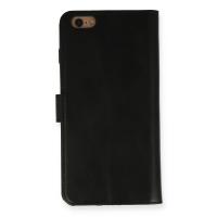 Newface iPhone 6 Plus Kılıf Trend S Plus Kapaklı Kılıf - Siyah