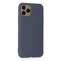 Newface iPhone 11 Pro Kılıf Nano içi Kadife Silikon - Gri