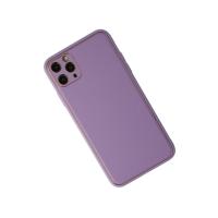 Newface iPhone 11 Pro Kılıf Coco Deri Silikon Kapak - Lila