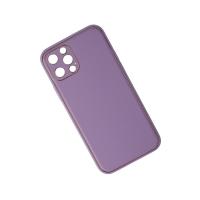Newface iPhone 12 Pro Kılıf Coco Deri Silikon Kapak - Lila