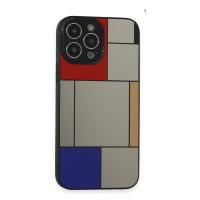 Newface iPhone 14 Pro Max Kılıf Mirror Desenli Kapak - Mirror - 9