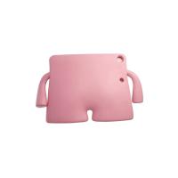 Newface iPad 10.2 (7.nesil) Kılıf Karakter Tablet Silikon - Açık Pembe