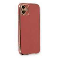 Newface iPhone 11 Kılıf Volet Silikon - Kırmızı