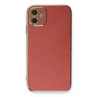 Newface iPhone 11 Kılıf Volet Silikon - Kırmızı