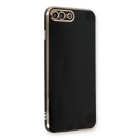 Newface iPhone 7 Plus Kılıf Volet Silikon - Siyah