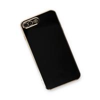 Newface iPhone 7 Plus Kılıf Volet Silikon - Siyah