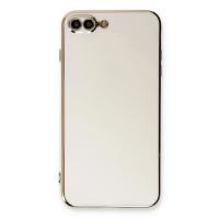 Newface iPhone 7 Plus Kılıf Volet Silikon - Beyaz