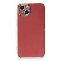 Newface iPhone 13 Kılıf Volet Silikon - Kırmızı