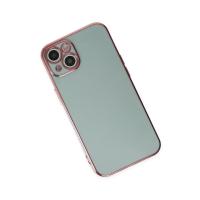 Newface iPhone 13 Kılıf Volet Silikon - Açık Yeşil