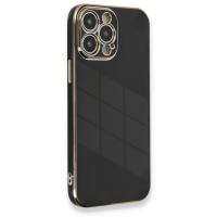 Newface iPhone 13 Pro Kılıf Volet Silikon - Siyah