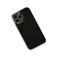 Newface iPhone 13 Pro Kılıf Volet Silikon - Siyah