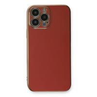 Newface iPhone 13 Pro Kılıf Volet Silikon - Kırmızı