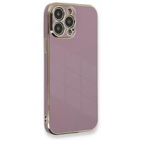 Newface iPhone 13 Pro Kılıf Volet Silikon - Mor