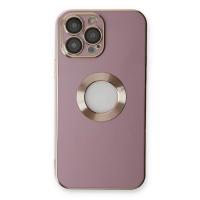 Newface iPhone 13 Pro Kılıf Store Silikon - Mor
