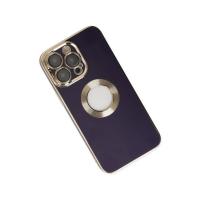 Newface iPhone 13 Pro Kılıf Store Silikon - Derin Mor