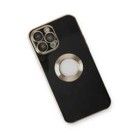 Newface iPhone 13 Pro Max Kılıf Store Silikon - Siyah