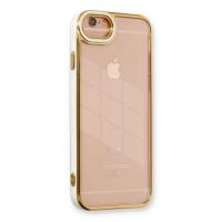 Newface iPhone 6 Kılıf Liva Lens Silikon - Beyaz