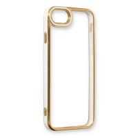 Newface iPhone 6 Kılıf Liva Lens Silikon - Beyaz