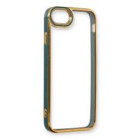 Newface iPhone 6 Kılıf Liva Lens Silikon - Yeşil