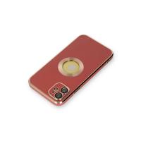 Newface iPhone 12 Kılıf Store Silikon - Kırmızı