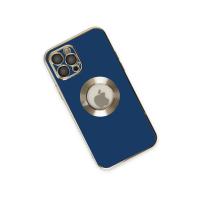 Newface iPhone 12 Pro Max Kılıf Store Silikon - Mavi