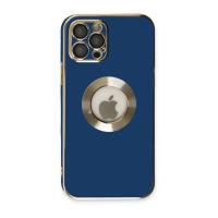 Newface iPhone 12 Pro Max Kılıf Store Silikon - Mavi