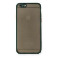 Newface iPhone 6 Kılıf Montreal Silikon Kapak - Yeşil