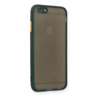 Newface iPhone 6 Kılıf Montreal Silikon Kapak - Yeşil