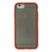 Newface iPhone 6 Kılıf Montreal Silikon Kapak - Kırmızı