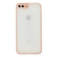 Newface iPhone 7 Plus Kılıf Montreal Silikon Kapak - Pembe