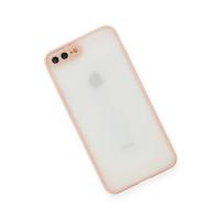 Newface iPhone 7 Plus Kılıf Montreal Silikon Kapak - Pembe