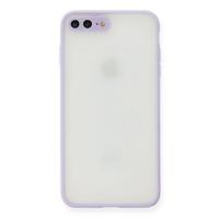 Newface iPhone 7 Plus Kılıf Montreal Silikon Kapak - Mor