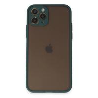 Newface iPhone 11 Pro Kılıf Montreal Silikon Kapak - Yeşil