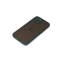 Newface iPhone 11 Pro Kılıf Montreal Silikon Kapak - Yeşil