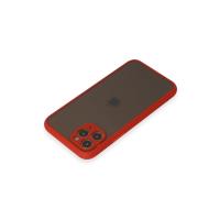 Newface iPhone 11 Pro Kılıf Montreal Silikon Kapak - Kırmızı