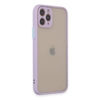 Newface iPhone 11 Pro Kılıf Montreal Silikon Kapak - Mor
