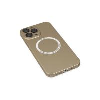 Newface iPhone 13 Pro Kılıf Jack Magneticsafe Lens Silikon - Gold