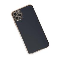 Newface iPhone 11 Pro Max Kılıf Volet Silikon - Siyah