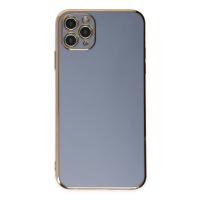 Newface iPhone 11 Pro Max Kılıf Volet Silikon - Mavi