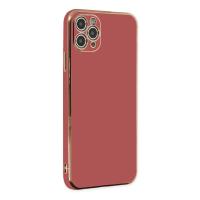 Newface iPhone 11 Pro Max Kılıf Volet Silikon - Kırmızı